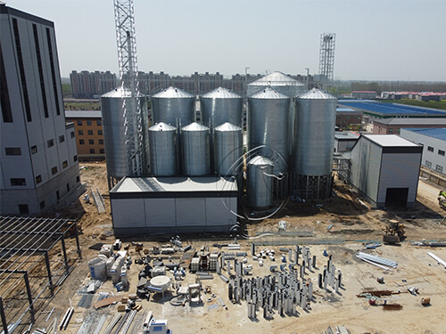 galvanized grain bin for sale